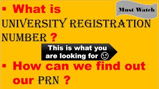 University Registration Number kya hota hai   For Accenture  How to Find  Hindi  Mumbai [upl. by Claresta]