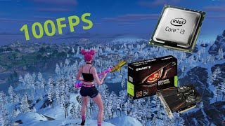 FORTNITE  I3 3220  GTX1050TI  8GB RAM Low MESH 1920x1080 CHAPTER 5 SEASON 1  Performance Mode [upl. by Acirrej]