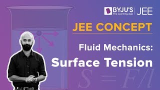 JEE Main 2023 Physics  Surface Tension  Fluid Mechanics  IIT JEE Concept [upl. by Wahs]