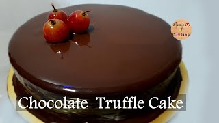 Chocolate Truffle Cake  How to make Chocolate Truffle Cake  eoc [upl. by Jann]