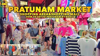 Enjoy Shopping Pratunam Market  Market in Bangkok  January 2024 [upl. by Hsirt161]