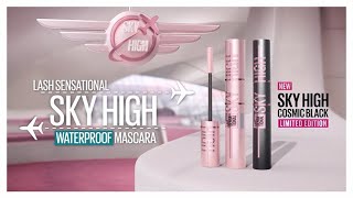 Maybelline New York Lash Sensational Sky High Mascara  Fly Sky High Air  TVC  20s [upl. by Nosduj471]