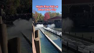 Mystic River Falls at Silver Dollar City silverdollarcity themepark amusementpark [upl. by Ylicis313]