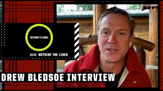 Drew Bledsoe reflects on the hit that began Tom Bradys legendary career  Outside The Lines [upl. by Caron]