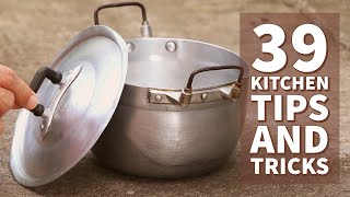 39 Awesome Kitchen Tips and Tricks  Thaitrick [upl. by Nahamas149]