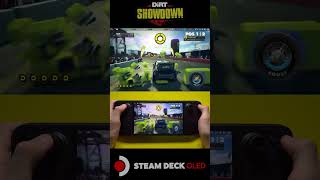 Dirt Showdown dirt dirtshowdown steamdeckoled steamdeck gaming gameplay racing [upl. by Eiramaneet]