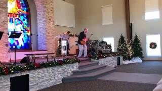 Christs Church Bellbrook Ohio playing Carol of the Bells Christmas Eve Sarajevo Dec 1 2018 [upl. by Moberg921]