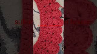 Crochet neck designcrochetpattern neckdesign easy handmade [upl. by Hertberg]