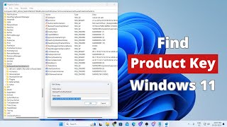 How To Find your Product Key on Windows 11 [upl. by Jarrett517]