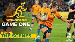 Wallaroos vs Black Ferns  Behind The Scenes  RWC 2021 [upl. by Milstone265]