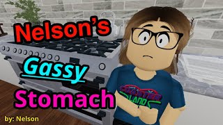 Nelsons Gassy Stomach  Roblox Fart Animation [upl. by Pip]