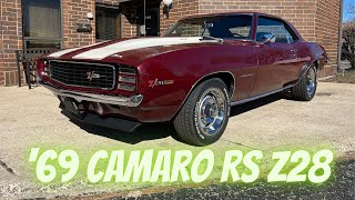 1969 Chevrolet Camaro RS Z28  X33  SOLD [upl. by Cummine]