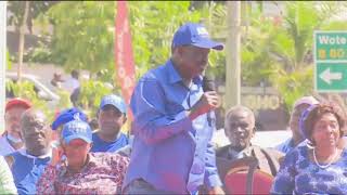 Raila calls Uhuru Mwizi  Today in Mavoko [upl. by Yvonner]