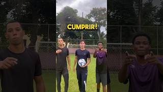 FALOU TEM QUE CUMPRIR🔥futebol desafio challenge skills [upl. by Mandy]