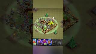 Poor goblin base 🤣clashofclans clasherking clashing gaming supercell supercellcoc [upl. by Faxun]