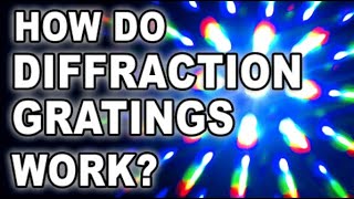 diffraction gratings Using the principles of interferences to examine light [upl. by Vitale]