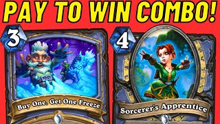 Hearthstone is PAY TO WIN Now Buy One Get One Freeze Exodia Mage [upl. by Adnohsar]