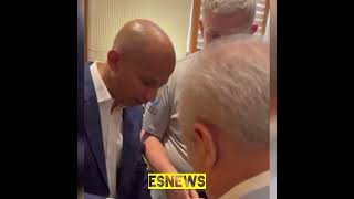 Usyk vs Fury glove selection EsNews boxing [upl. by Busch]