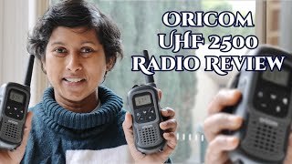 Oricom UHF 2500 Radio Product Review [upl. by Letnom556]