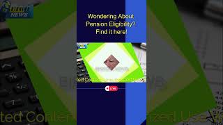 PENSION ELIGIBILITY SERVICE howtocalculatepension pensioncalculator pensioncalculation [upl. by Barn]