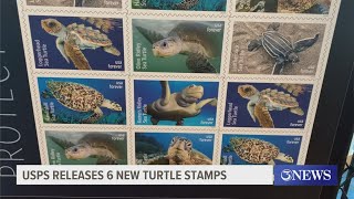 New stamps support sea turtle conservation [upl. by Hartfield]