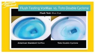 American Standard VorMax Toilet vs Toto Double Cyclone [upl. by Fuhrman]