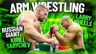 Mega Mike vs Larry Wheels  Arm Wrestling after 3 Months Off [upl. by Animsaj]