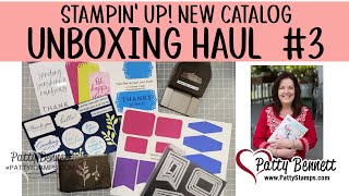 Part 3 Pattys Stampin Up new catalog unboxing tips cards amp ideas [upl. by Keraj]