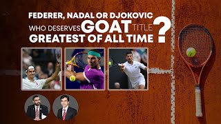 Federer Nadal Djokovic Who Deserves the GOAT Title Dr Athar tennis nadal federer djokovic [upl. by Yer]