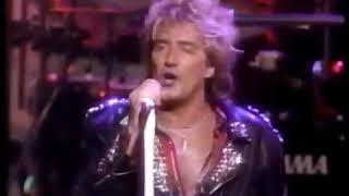 ROD STEWART  FOREVER YOUNG MTV VMA 1988 [upl. by Thedrick]