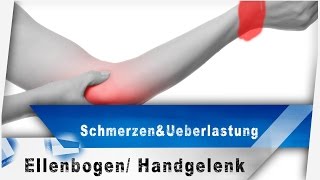 Schmerzen im EllenbogenampHandgelenk  Prävention amp Behandlung Tennisarm Sehnenscheidenentzündung [upl. by Anuaek914]