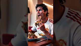 Cristiano Ronaldo eating fast food😱😱 ronaldo cristianoronaldo fastfood [upl. by Ettenhoj]