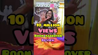 bed room makeover review  makeover 10million shorts [upl. by Blithe23]