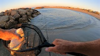 Pêche aux leurres de Sète à Frontignan [upl. by Eniffit]