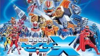 Sazer X The Movie Star Warrior FightSubtitle Indonesia [upl. by Winchester]