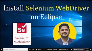 How to install Selenium WebDriver on Eclipse [upl. by Grier]