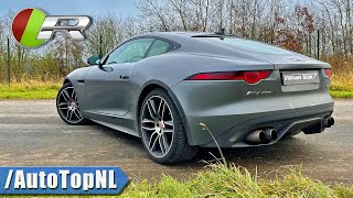 JAGUAR F Type R 550HP AWD V8 Supercharged  REVIEW on AUTOBAHN by AutoTopNL [upl. by Zorana]