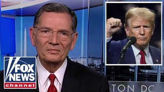 Sen John Barrasso endorses Donald Trump We need him back in the White House [upl. by Yardley]