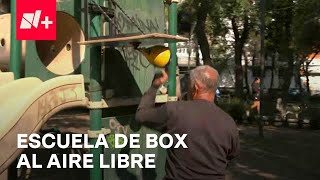 Escuela de box al aire libre en la colonia Doctores en CDMX  Despierta [upl. by Ahsha403]