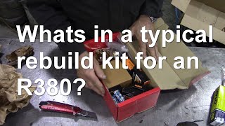 Whats in a typical rebuild kit for an R380 [upl. by Medina596]