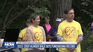 2023 Crop Hunger Walk Sets Fundraising Record [upl. by Salkcin]