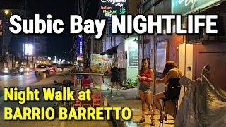 SUBIC PHILIPPINES NIGHTLIFE  Night Walk in Barrio Barretto Subic Bay  Olongapo [upl. by Knoll]