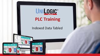 PLC Training Indexed Data TablesUniLogic for UniStream by Unitronics [upl. by Niknar]