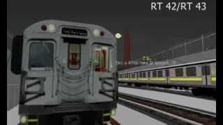 OpenBVE RT43 TTC Work Car [upl. by Mayrim]