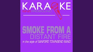 Smoke from a Distant Fire Karaoke Lead Vocal Demo [upl. by Orsino]