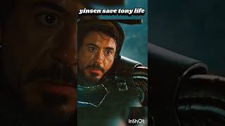 iron man life saved by yinsen  Tony stark x mainee royaan  marvel shorts ytshort [upl. by Aisek]