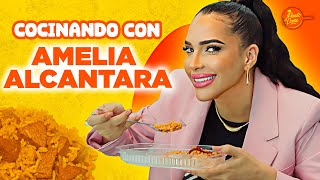 COCINANDO CON AMELIA ALCANTARA  LOCRIO DE SALAMI [upl. by Semaj]