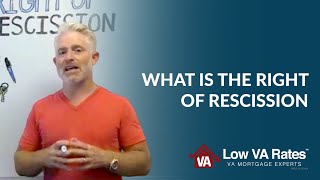 What is the right of rescission [upl. by Aerdnaid277]