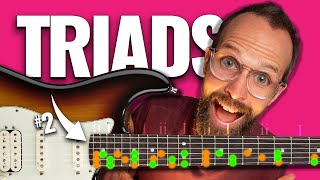 3 Exercises to MASTER guitar TRIADS [upl. by Aneram]