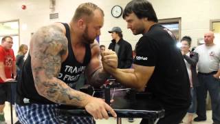 Devon Larratt vs Game of Thrones The Mountain [upl. by Othe775]